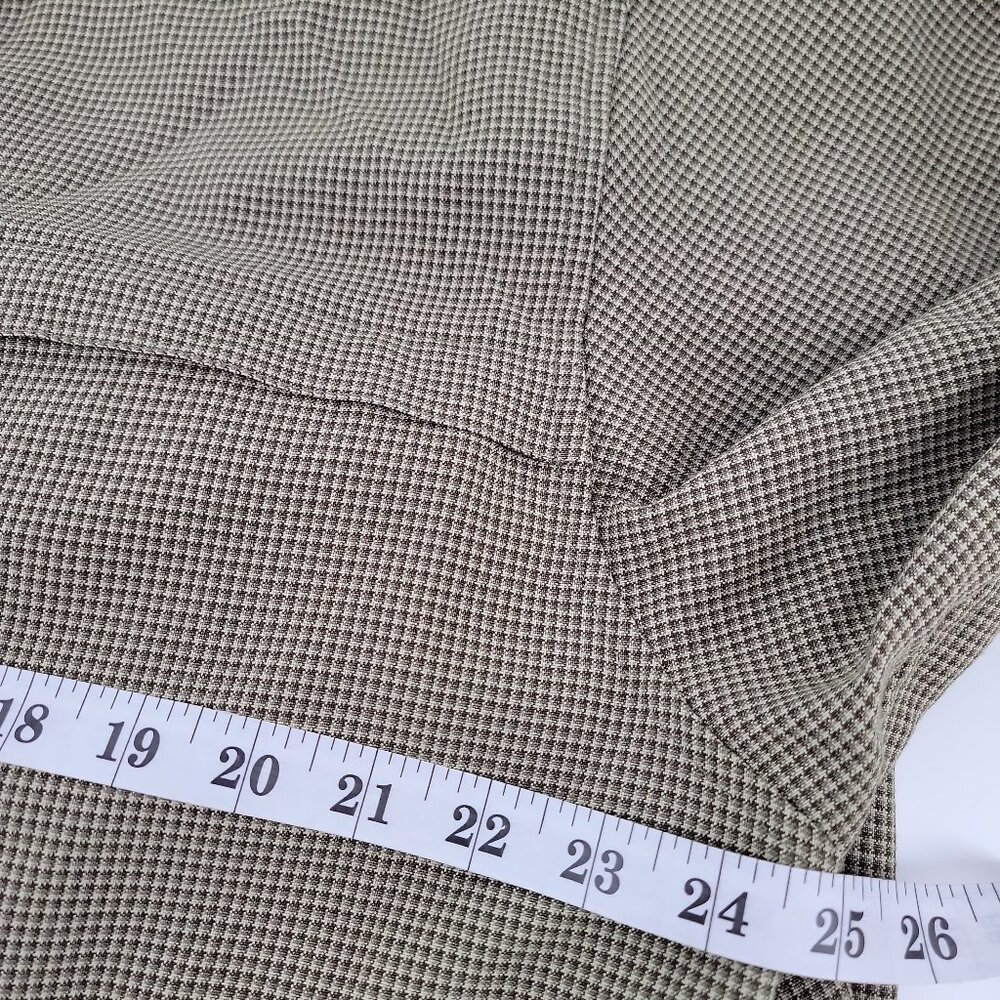 ExOfficio XL Travel Shirt Olive Check Hidden Zip Pockets Button Down - Picture 6 of 8